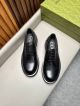 Gucci Man Black Calfskin Business Leather Shoes 042884 (7)_th.jpg